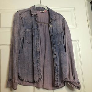 Purple Denim Jacket